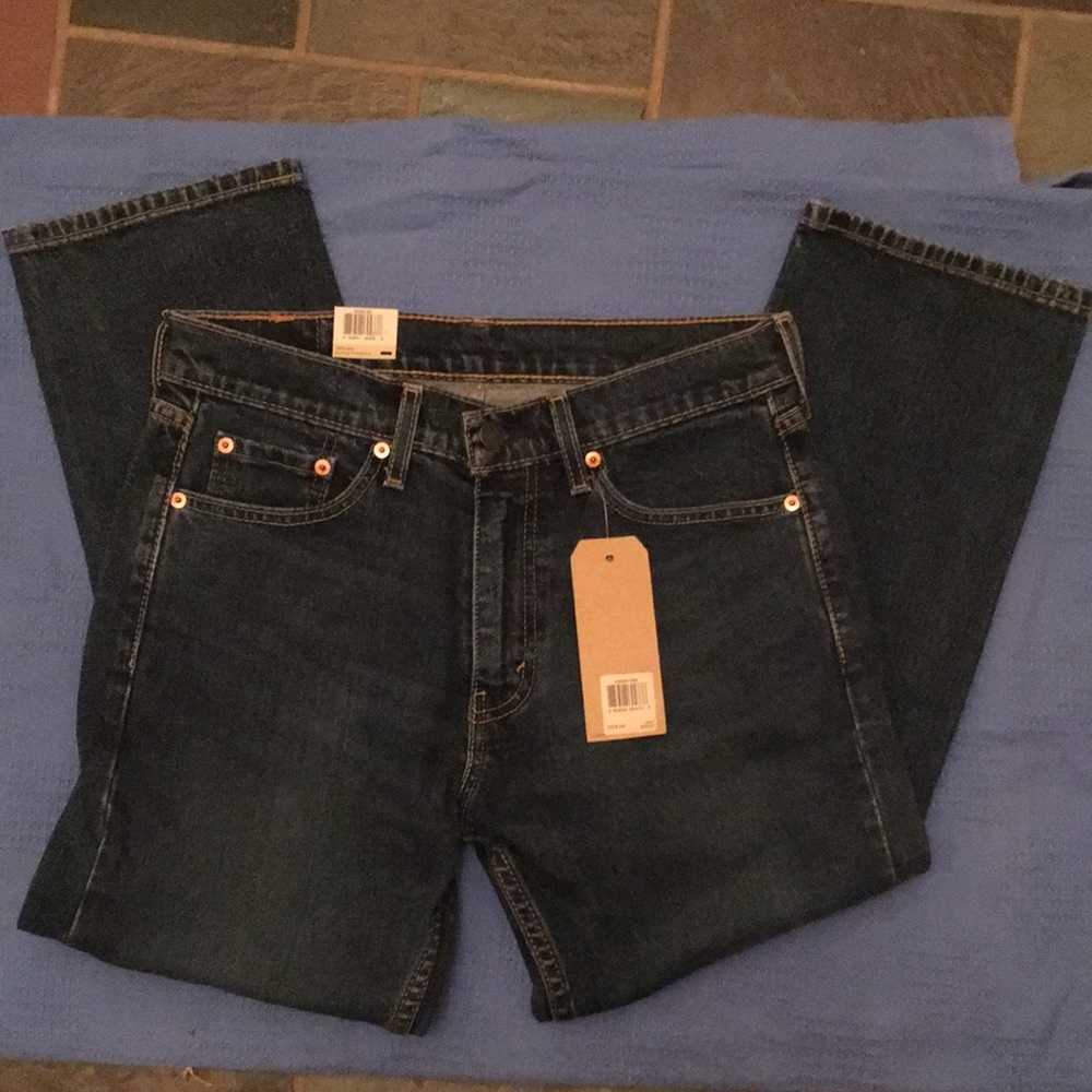 NEW! Levi’s 505 regular blue jeans. Men’s 30x34.